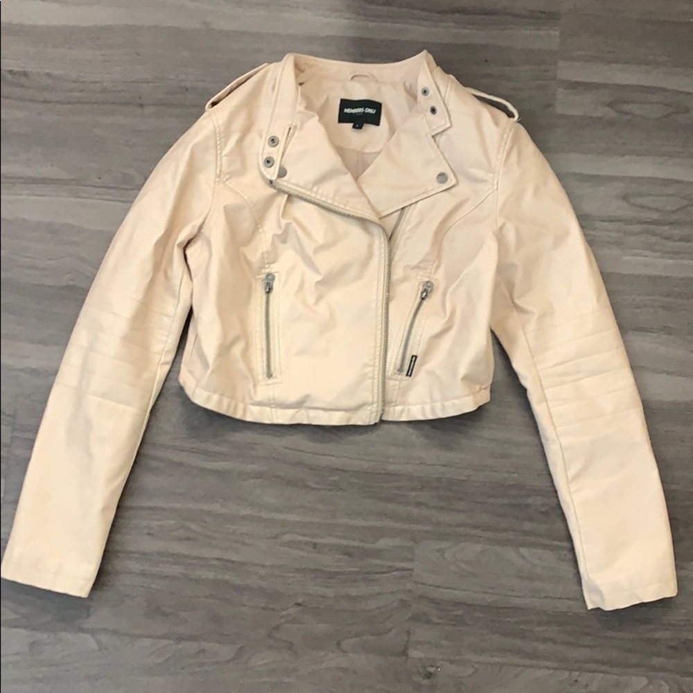 Members Only Vegan Moto Jacket